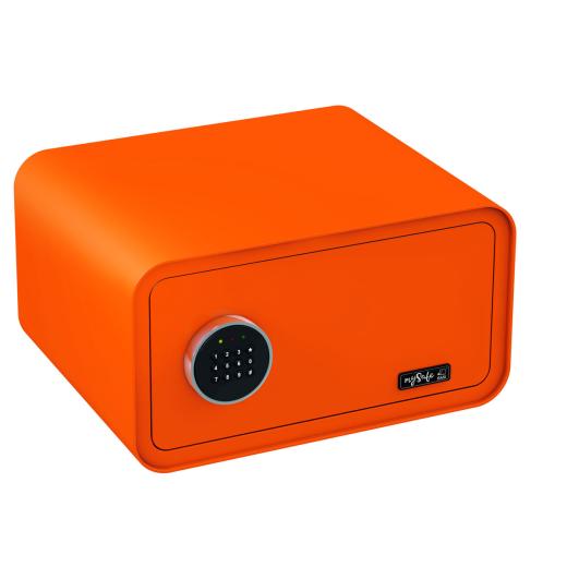 mySafe 430 Elektronische Meubelkluis | met code, alarmbeveiligd / oranje