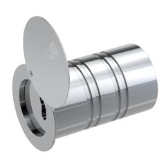 Buis kluis met beschermklep - L142 mm, Ø80 mm