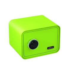 mySafe 350 Coffre-fort Électronique pour Meubles | avec code, sécurisé par alarme / vert pomme