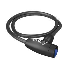 Cadenas à câble spiral avec clé | Longueur 65 cm - Diamètre 8 mm