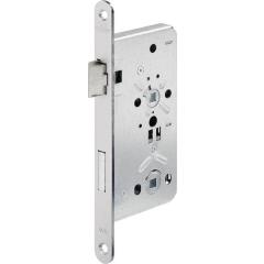 Objekt-Einsteckschloss 0515 BAD 24/ 65/78/8mm DIN L silber rd Kl 3 Zinkdruck.BKS