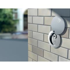 Buis kluis met beschermklep - L142 mm, Ø50 mm