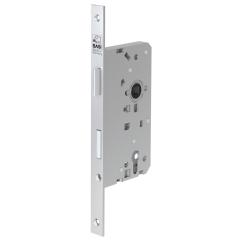Front door mortise lock ES 979, 22/65 mm, PZW version, Square faceplate, DIN right