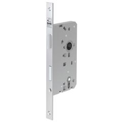 Front door mortise lock ES 979, 22/65 mm, PZW version, square forend, DIN left