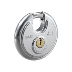 Cadenas à étrier rond RVS 610, étrier de 9,5 mm