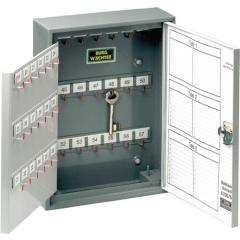 Schlüsselschrank 6700 H380xB285xT105mm2-türig vorg.f.HZ Anz.Hak.108